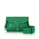 Apple Green Mini Leather Cross Body Bag