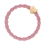 Pretty in Pink Set Hair Ties & Wrist Bands