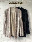 Black Sequin Blazer