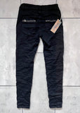 Melly & Co 4 Button Black Jeans