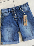 Melly & Co Button Fly Denim Shorts