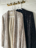 Black Sequin Blazer