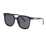 HAMPTON Black Oversize Sunglasses
