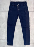 Melly & Co 4 Button Navy Jeans