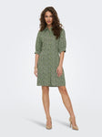 Green Floral Shirt Dress by ONLY