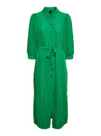 Green Midi Shirt Dress by VERO MODA