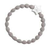 Silver Diamanté Bolt Elastic Hair Tie & Wrist Band
