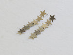 Row of Stars Constellation Earrings (Gold or Silver)