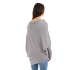 Asymmetric Batwing Jumper (Lots of Colours)