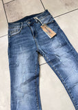 Melly & Co Light Wash Bootleg Flared Jeans