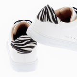 Zebra Back Lace Up Trainers
